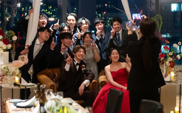 ゲストが楽しむ華やかな結婚式パーティー