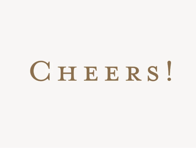 CHEERS!