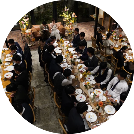 披露宴のかわりの会費制結婚式