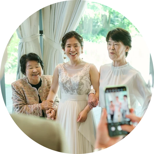 前撮り後のお食事会