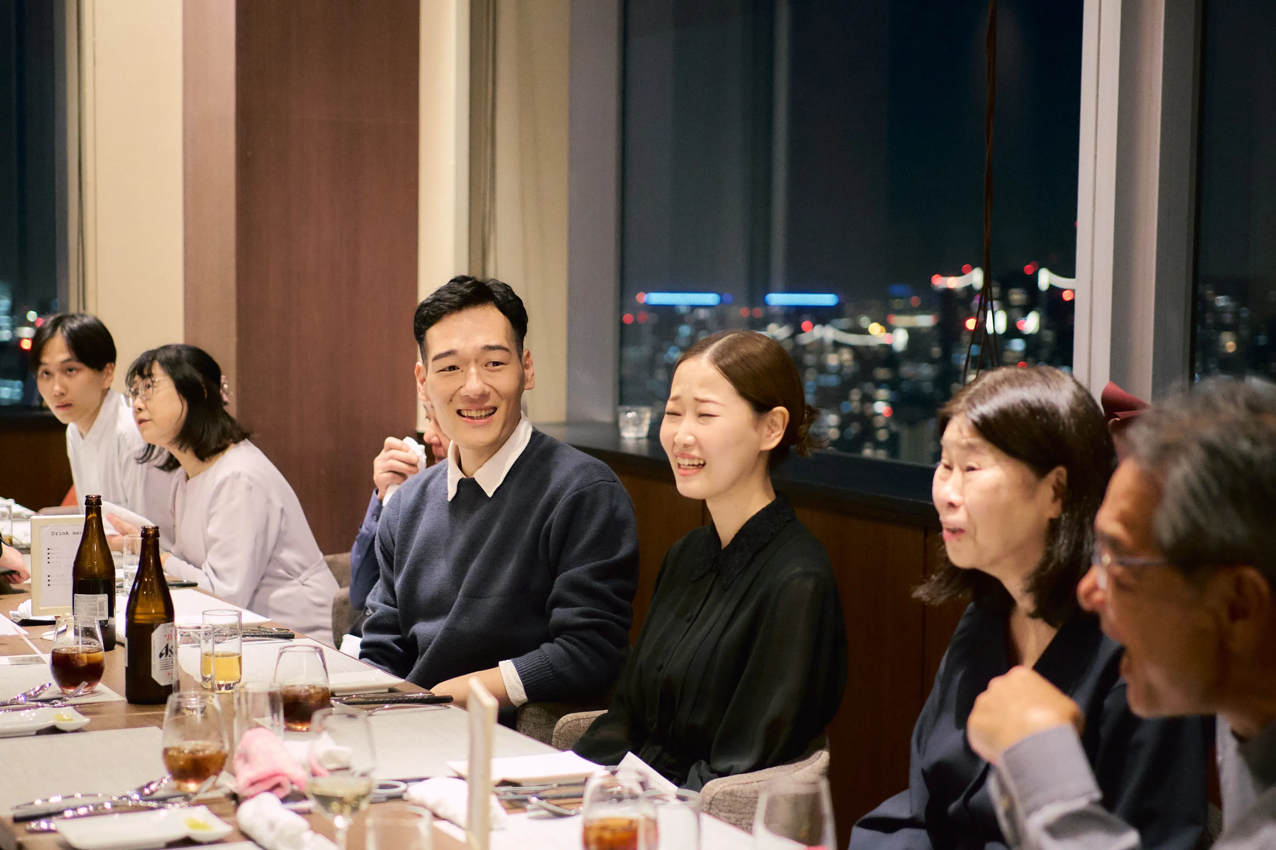 顔合わせを兼ねた家族婚