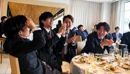 【お披露目パーティー・岡山・40名】沖縄挙式後に友人へ感謝を伝える、あたたかなお披露目パーティー｜ THE MAGRITTE（事例）