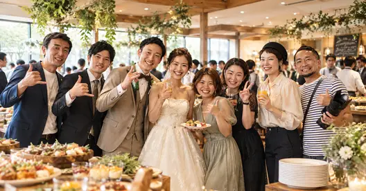 ビュッフェウェディングとは？今人気の理由！！気軽に叶う会費制結婚式の魅力・費用・成功ポイントを解説