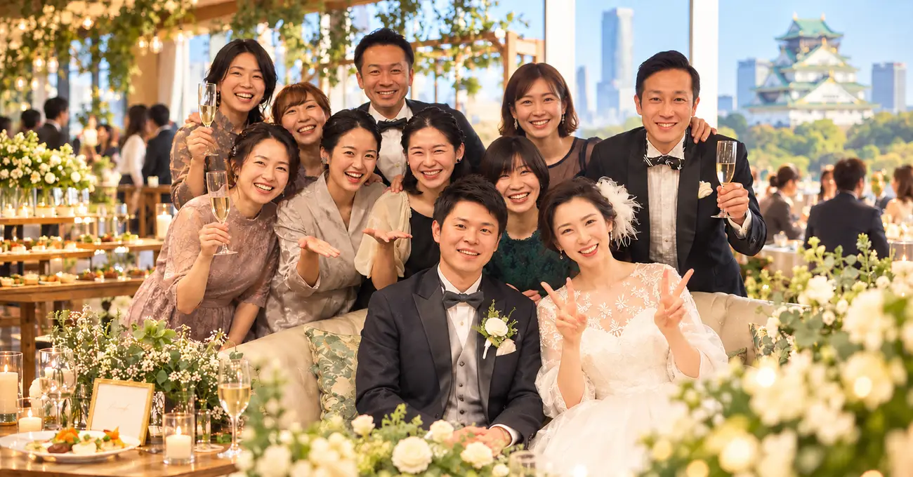 会費制結婚式　大阪、会費制結婚式を専門のウェディングプランナーが選んだ厳選５会場！